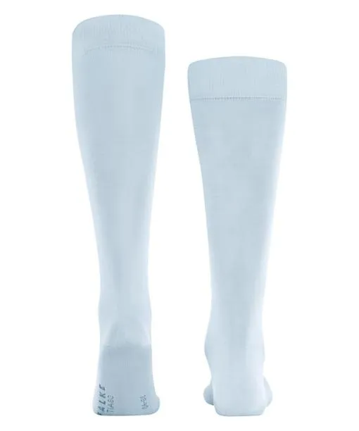 Men Tiago Men Kneehigh Socks Light Blue FALKE Knee High Socks