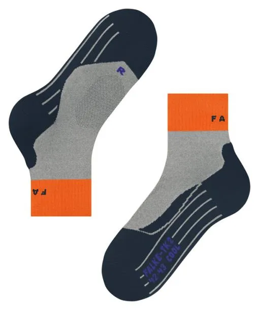 Men TK2 Explore Cool Short Men Trekking Short Sock Lightgrey FALKE Hiking Socks