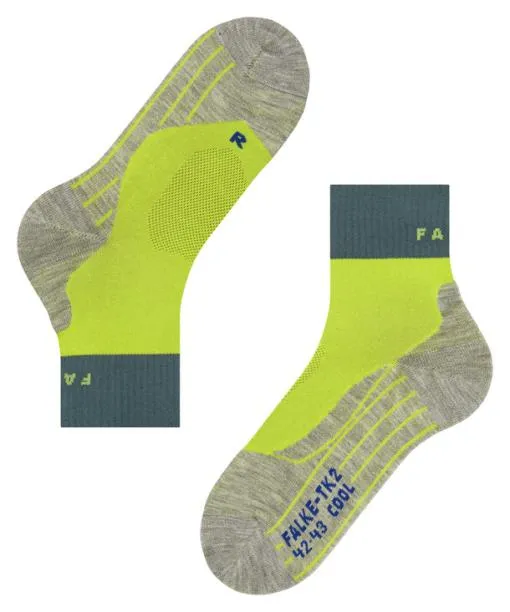 Men TK2 Explore Cool Short Men Trekking Short Sock Matrix FALKE Hiking Socks