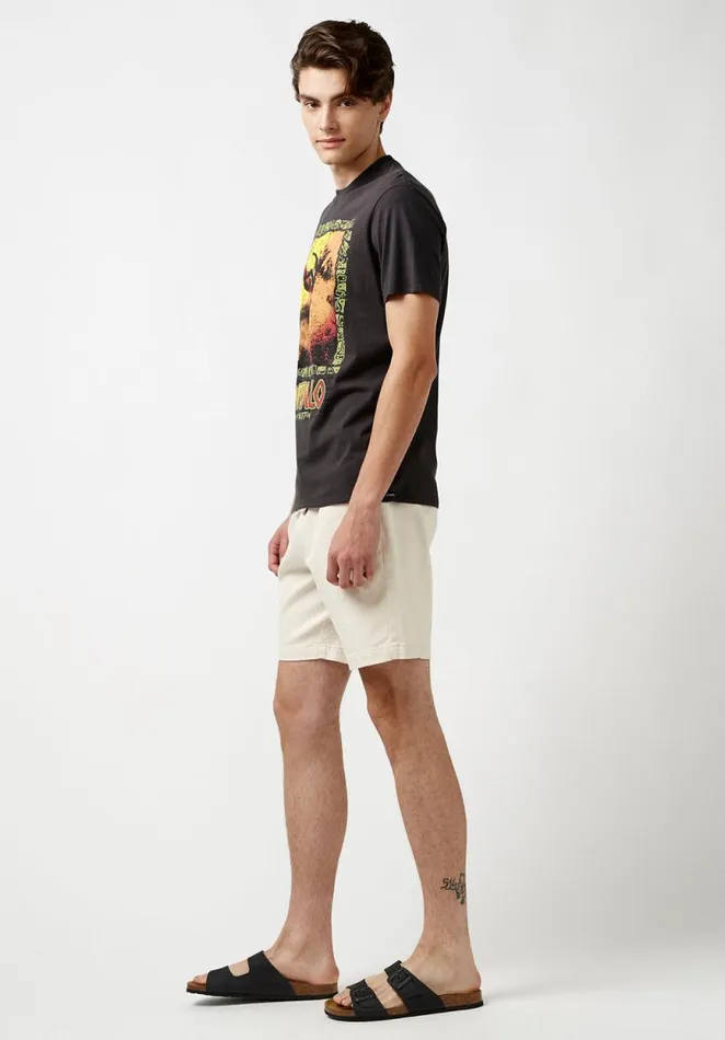 Men Tusurf Vintage Wash TShirt Charcoal Buffalo David Bitton Tops and Tees