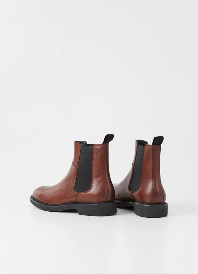 Men Vagabond Boots ALEX M BOOTS Brown Leather