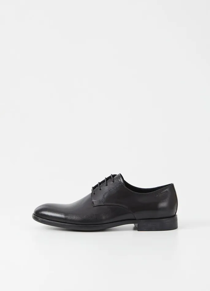 Men Vagabond Shoes HARVEY SHOES Black Leather