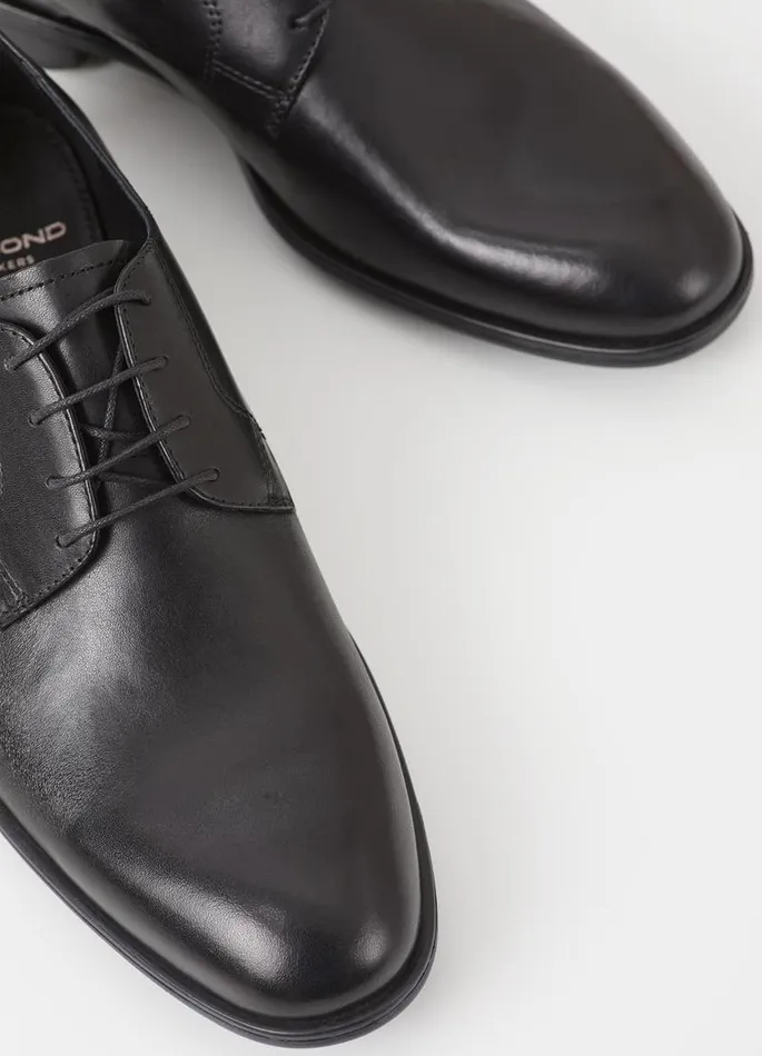 Men Vagabond Shoes HARVEY SHOES Black Leather