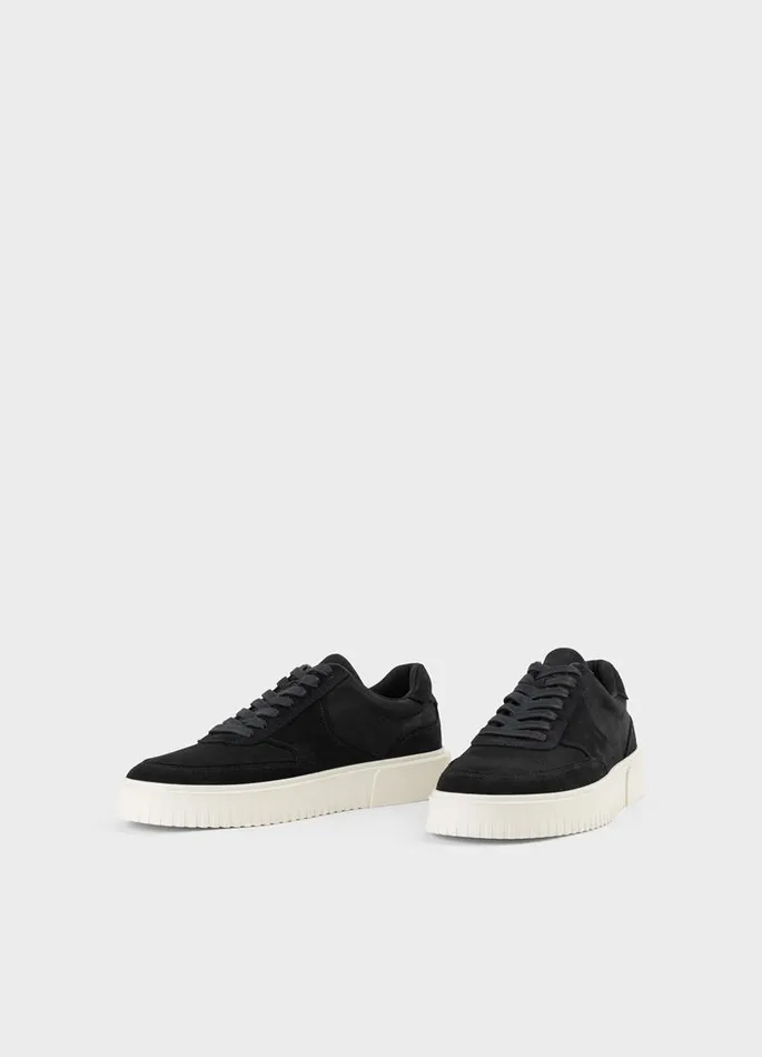Men Vagabond Sneakers DEREK SNEAKERS Black Suedecomb