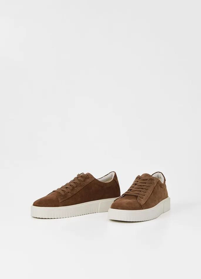 Men Vagabond Sneakers DEREK SNEAKERS Brown Suede