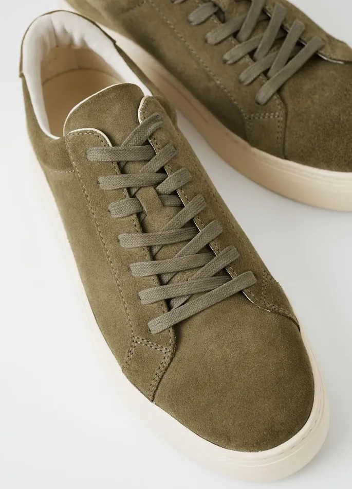 Men Vagabond Sneakers PAUL 20 SNEAKERS Green Suede