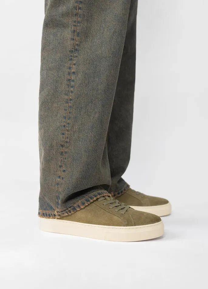 Men Vagabond Sneakers PAUL 20 SNEAKERS Green Suede