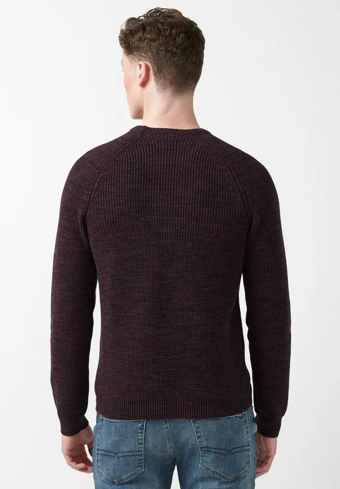 Men Walin Dark Red Mens Sweater Zinfandel Buffalo David Bitton Sweaters