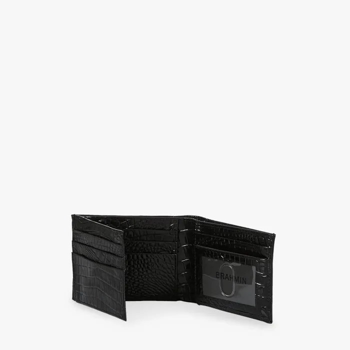 MenWomen Brahmin Mens Wallets Bifold Black Melbourne