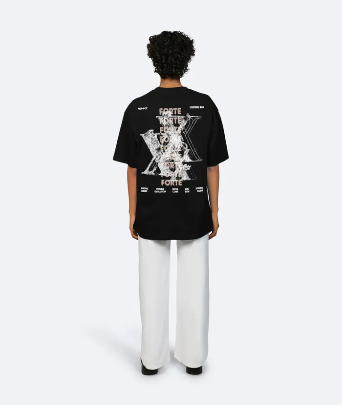 MenWomen TSHIRTS and SHIRTS Vertere Berlin PANPOT FORTE TSHIRT 8211 BLACK