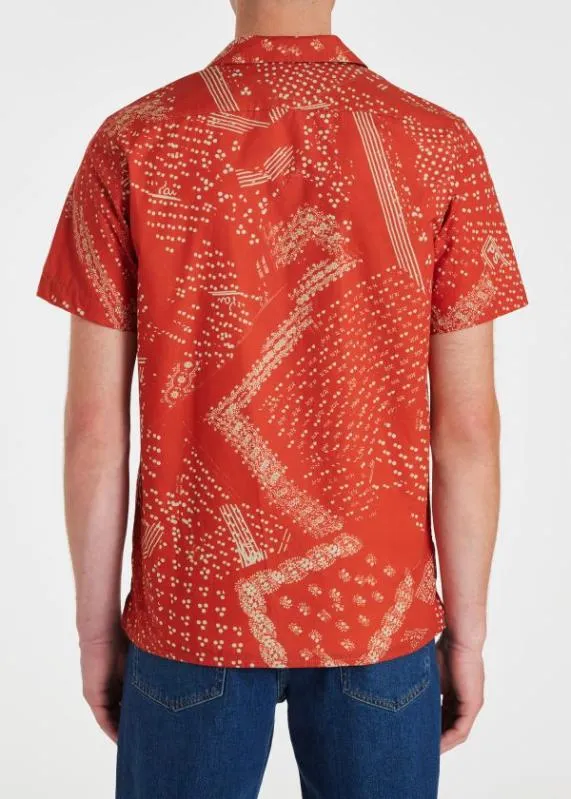 Mens 039Bandana039 Print Cotton Shirt Paul Smith Shirts Mens 039Bandana039 Print Cotton Shirt Paul Smith Shirts