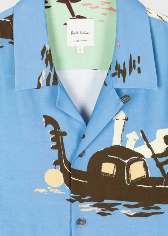 Mens 039Gondola039 ShortSleeve Shirt Paul Smith Shirts Mens 039Gondola039 ShortSleeve Shirt Paul Smith Shirts