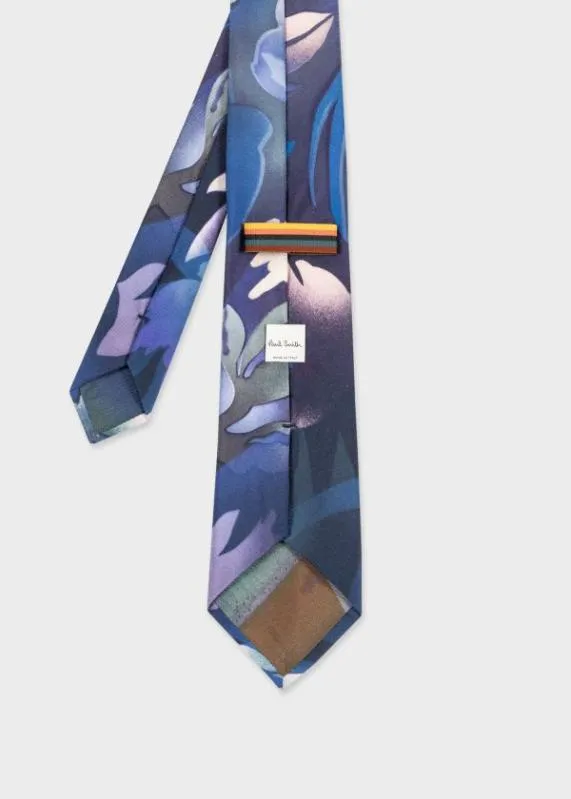 Mens 039Hot Summer039 Floral Silk Tie Paul Smith Ties