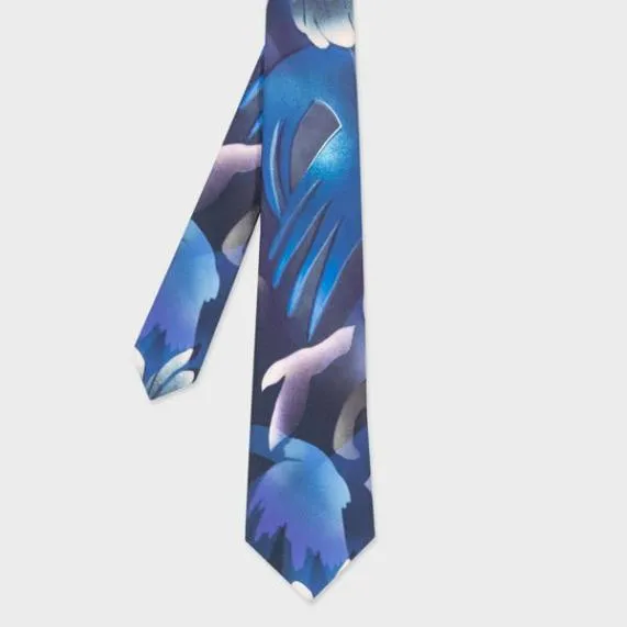 Mens 039Hot Summer039 Floral Silk Tie Paul Smith Ties