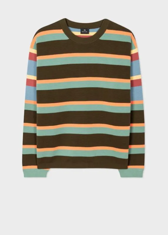 Mens 039Mix Up039 Stripe Sweater Paul Smith Sweaters