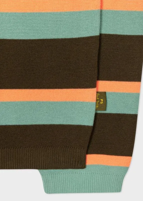 Mens 039Mix Up039 Stripe Sweater Paul Smith Sweaters Mens 039Mix Up039 Stripe Sweater Paul Smith Sweaters