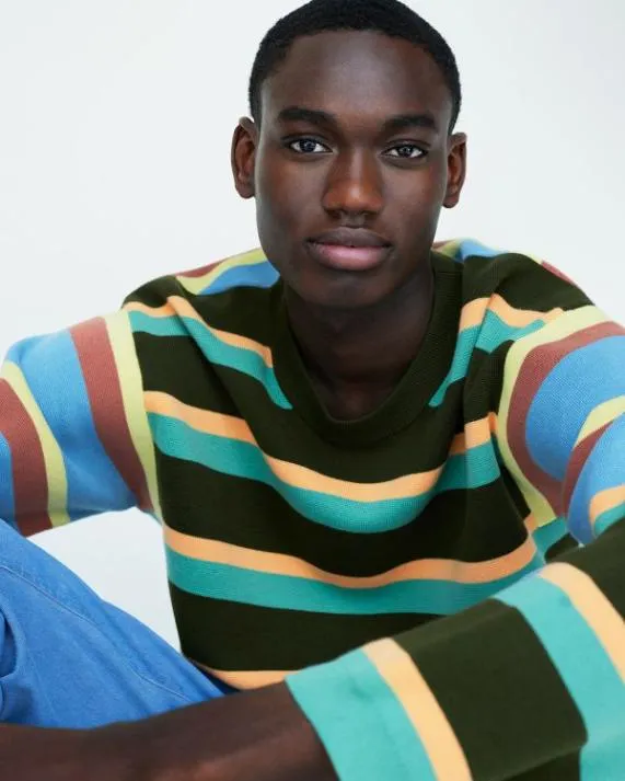 Mens 039Mix Up039 Stripe Sweater Paul Smith Sweaters Mens 039Mix Up039 Stripe Sweater Paul Smith Sweaters