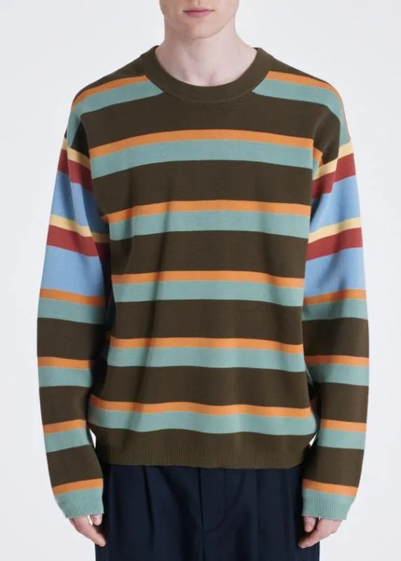 Mens 039Mix Up039 Stripe Sweater Paul Smith Sweaters Mens 039Mix Up039 Stripe Sweater Paul Smith Sweaters