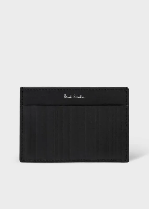 Mens 039Shadow Stripe039 Credit Card Holder Paul Smith Wallets