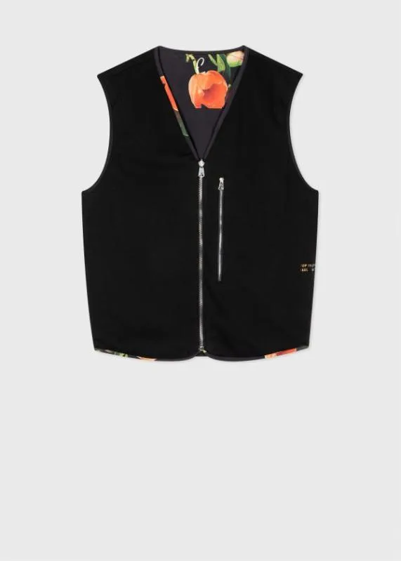 Mens 039Tulip039 Print Reversible Gilet Paul Smith Coats and Jackets Mens 039Tulip039 Print Reversible Gilet Paul Smith Coats and Jackets