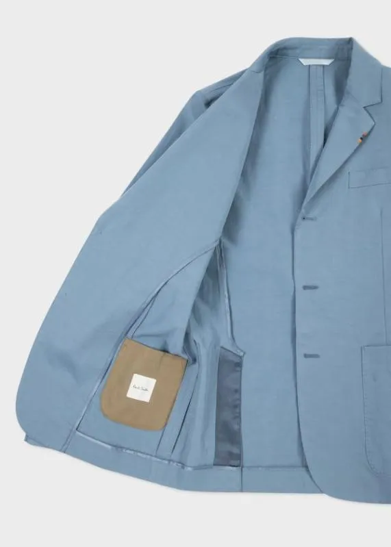 Mens CottonLinen ThreeButton Blazer Paul Smith Blazers Mens CottonLinen ThreeButton Blazer Paul Smith Blazers
