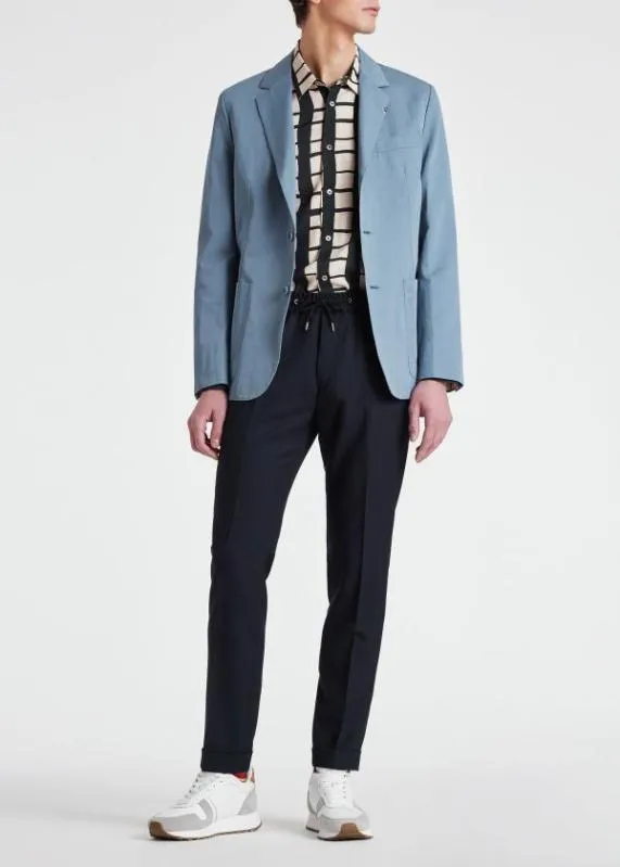 Mens CottonLinen ThreeButton Blazer Paul Smith Blazers Mens CottonLinen ThreeButton Blazer Paul Smith Blazers