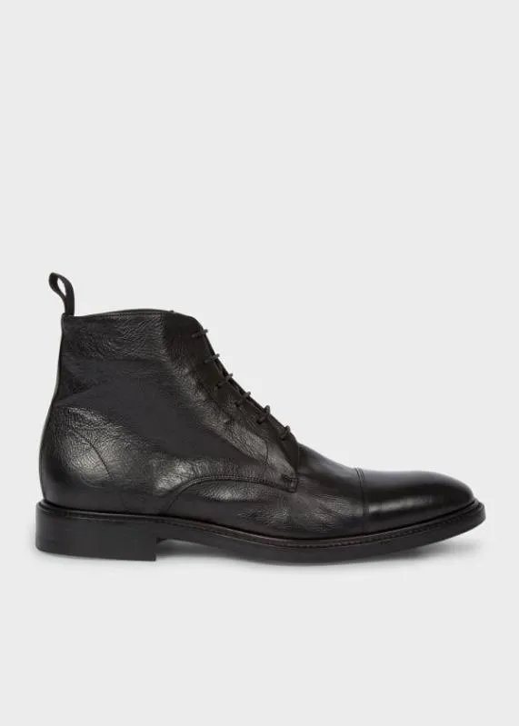 Mens DipDyed Calf Leather 039Jarman039 Boots Paul Smith Boots