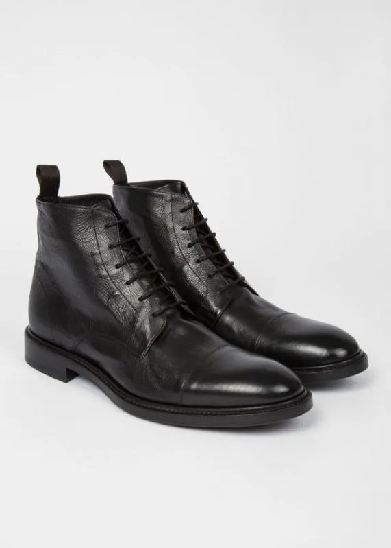 Mens DipDyed Calf Leather 039Jarman039 Boots Paul Smith Boots