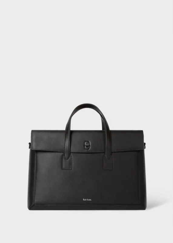 Mens Embossed Leather Folio Paul Smith Bags