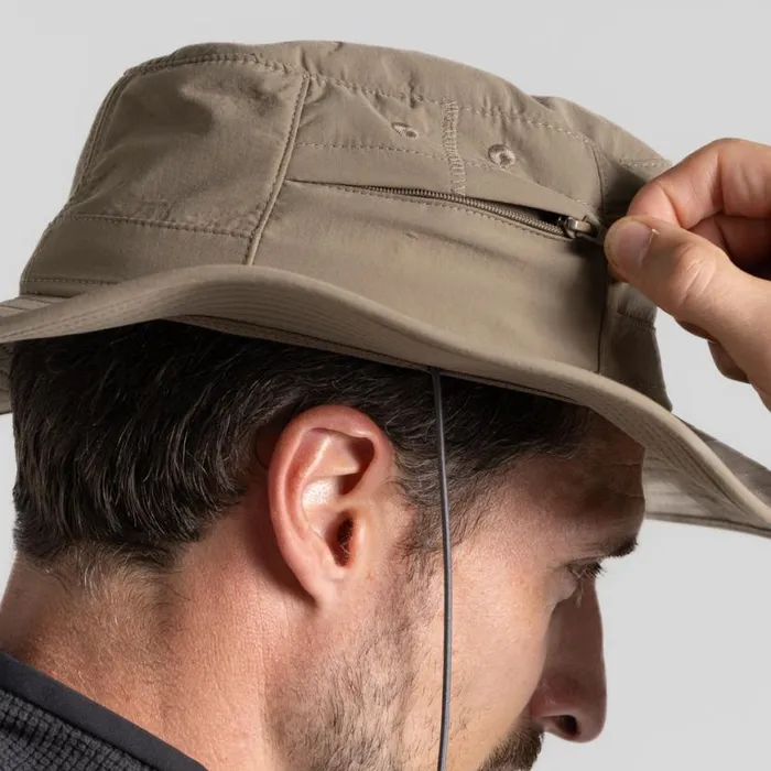 MensEquipment Hats Craghoppers NosiLife Outback Hat II Pebble