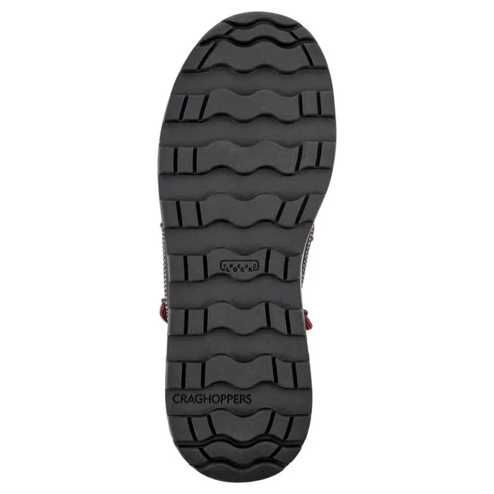 MensEquipment Walking Shoes Craghoppers Locke Packaway Shoes Black Pepper