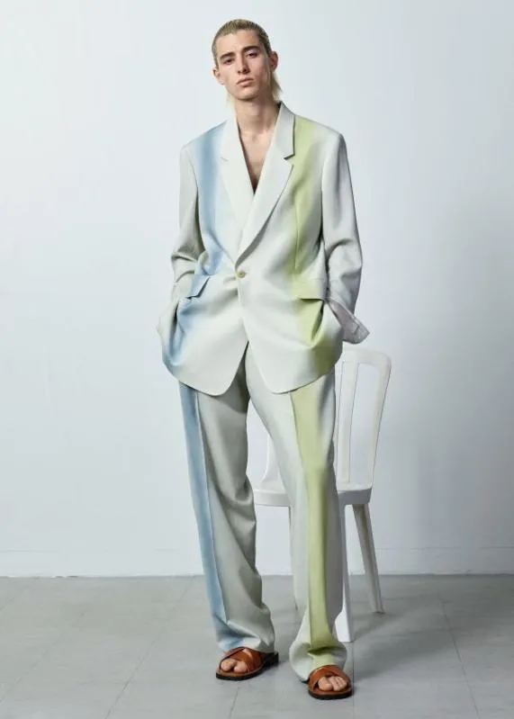 Mens Fade Stripe Print Wool Blazer Paul Smith Blazers Mens Fade Stripe Print Wool Blazer Paul Smith Blazers