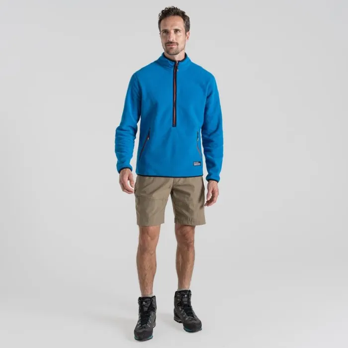 Mens Half Zip Fleece Craghoppers CO2 Renu Half Zip Fleece Howlite Blue Mens Half Zip Fleece Craghoppers CO2 Renu Half Zip Fleece Howlite Blue