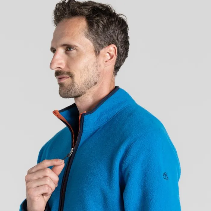 Mens Half Zip Fleece Craghoppers CO2 Renu Half Zip Fleece Howlite Blue Mens Half Zip Fleece Craghoppers CO2 Renu Half Zip Fleece Howlite Blue