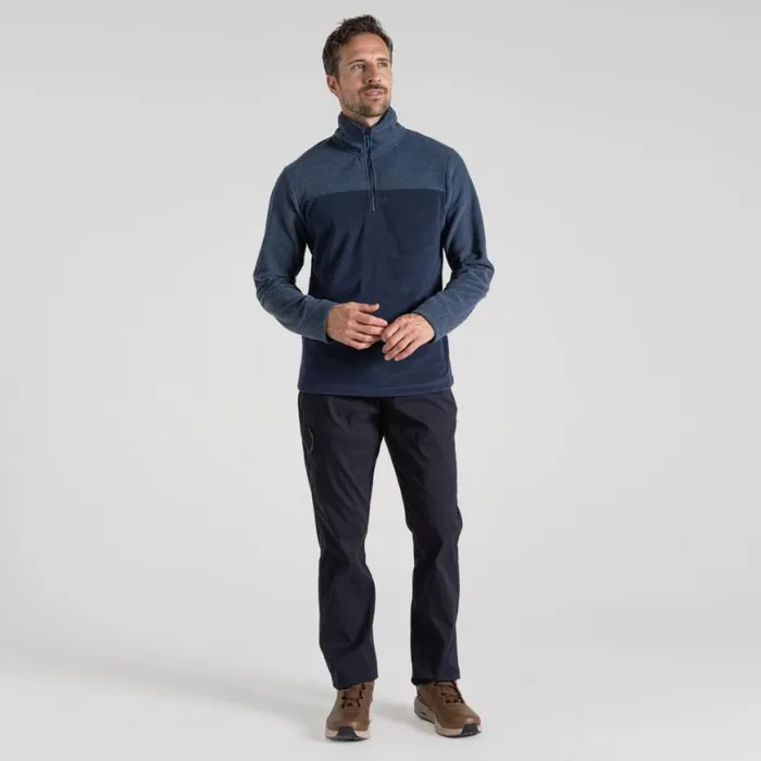 Mens Half Zip Fleece Craghoppers Reon Half Zip Fleece Blue Navy Mens Half Zip Fleece Craghoppers Reon Half Zip Fleece Blue Navy