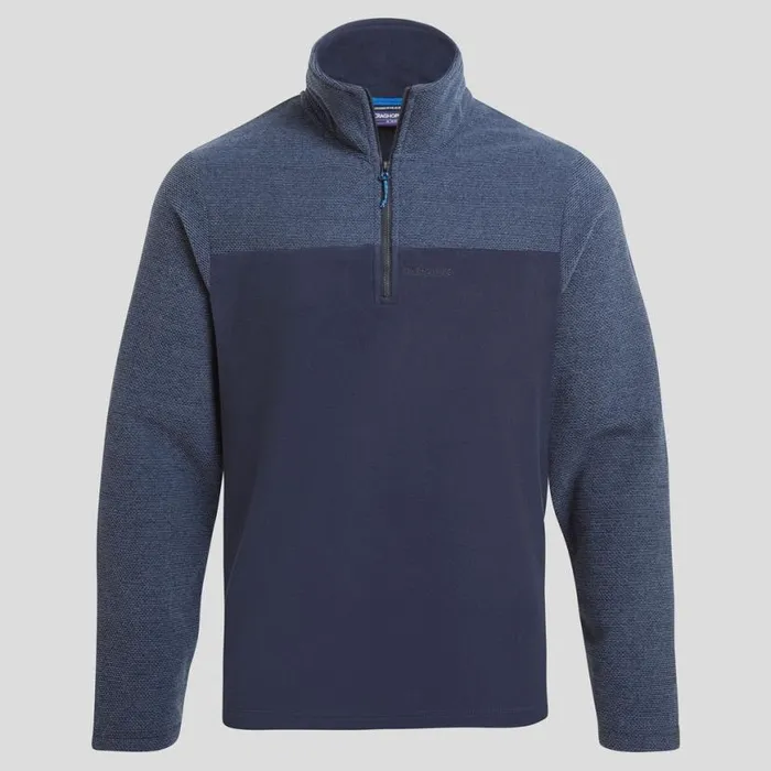 Mens Half Zip Fleece Craghoppers Reon Half Zip Fleece Blue Navy Mens Half Zip Fleece Craghoppers Reon Half Zip Fleece Blue Navy