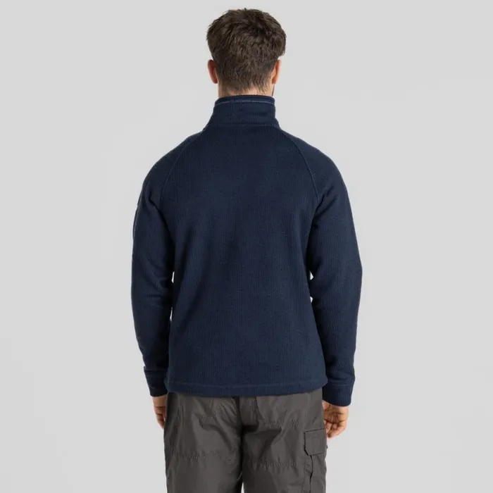 Mens Half Zip Fleece Craghoppers Wole Half Zip Fleece Blue Navy Marl Mens Half Zip Fleece Craghoppers Wole Half Zip Fleece Blue Navy Marl