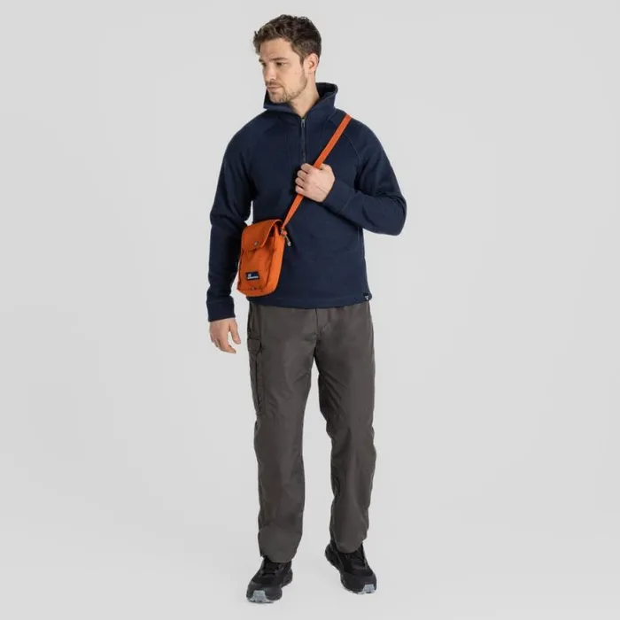 Mens Half Zip Fleece Craghoppers Wole Half Zip Fleece Blue Navy Marl Mens Half Zip Fleece Craghoppers Wole Half Zip Fleece Blue Navy Marl