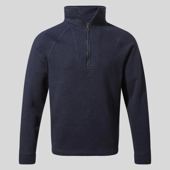 Mens Half Zip Fleece Craghoppers Wole Half Zip Fleece Blue Navy Marl Mens Half Zip Fleece Craghoppers Wole Half Zip Fleece Blue Navy Marl