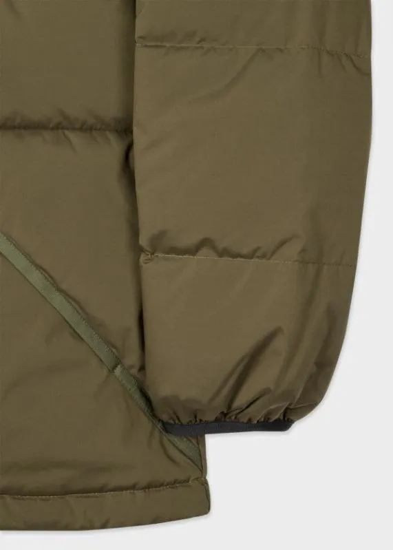 Mens Khaki Padded Down Coat Paul Smith Coats and Jackets Mens Khaki Padded Down Coat Paul Smith Coats and Jackets