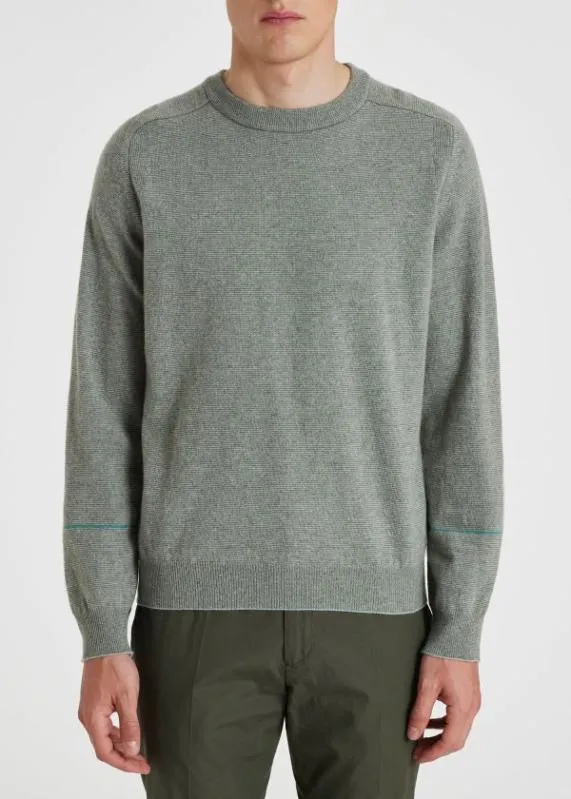 Mens LambswoolBlend Sweater Paul Smith Sweaters