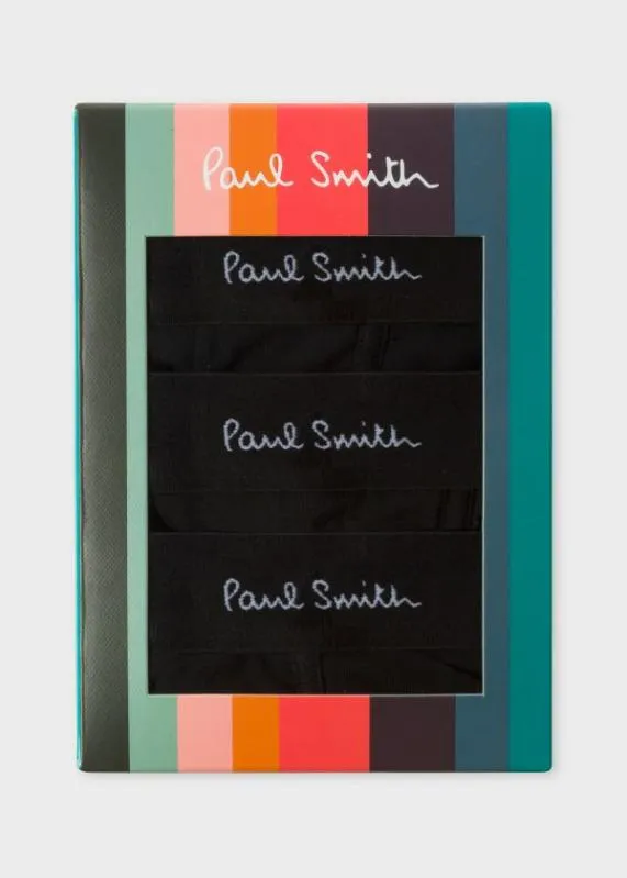 Mens LowRise Boxer Briefs Three Pack Paul Smith Underwear