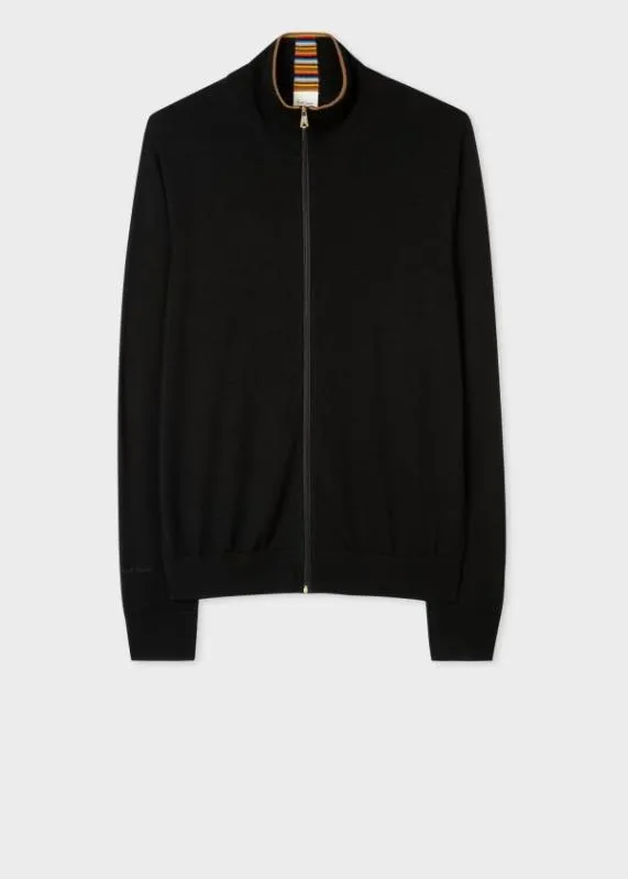 Mens Merino Zip Cardigan Paul Smith Sweaters Mens Merino Zip Cardigan Paul Smith Sweaters