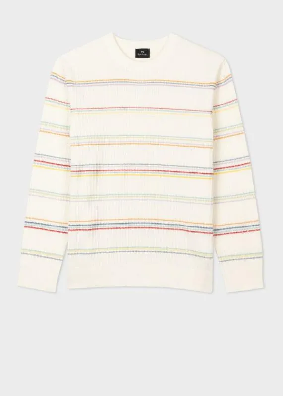 Mens Pencil Stripe Sweater Paul Smith Sweaters