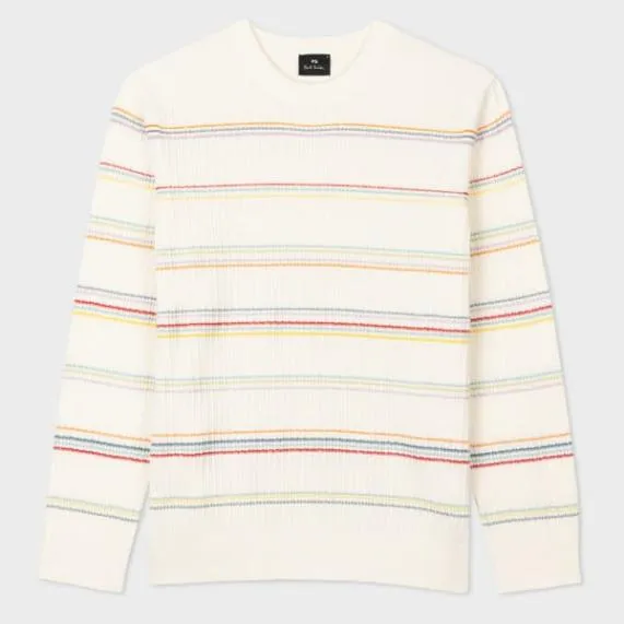Mens Pencil Stripe Sweater Paul Smith Sweaters