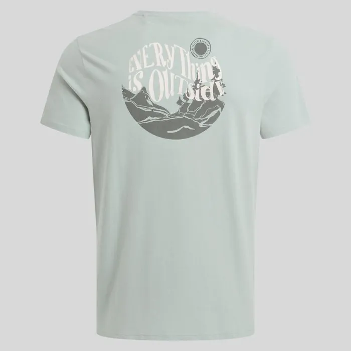 Mens Short Sleeve Craghoppers Lucent Short Sleeved TShirt Lichen Green