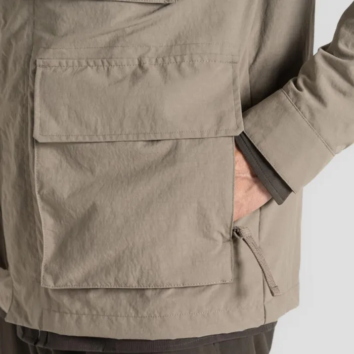 Mens Softshell Jackets Craghoppers NosiLife Adventure Jacket IV Pebble Mens Softshell Jackets Craghoppers NosiLife Adventure Jacket IV Pebble
