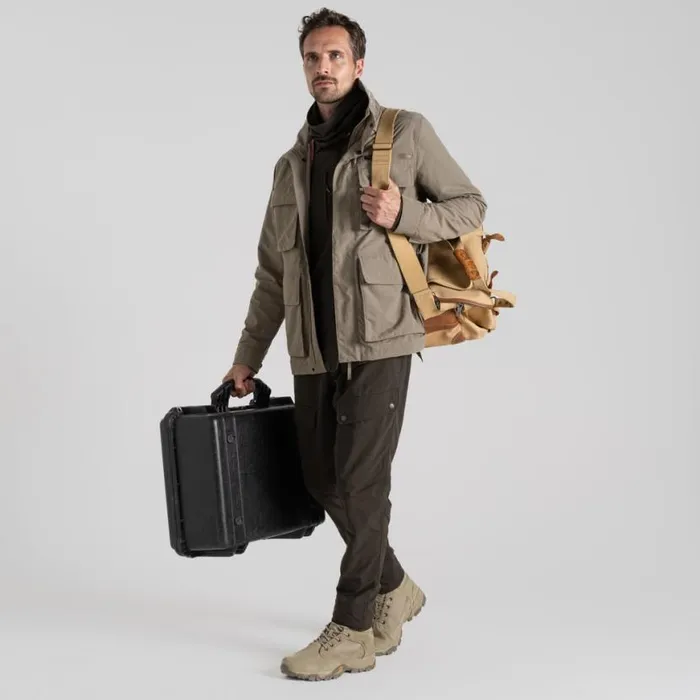 Mens Softshell Jackets Craghoppers NosiLife Adventure Jacket IV Pebble Mens Softshell Jackets Craghoppers NosiLife Adventure Jacket IV Pebble