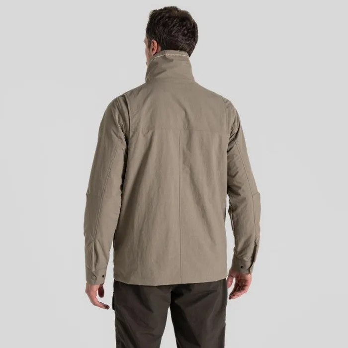 Mens Softshell Jackets Craghoppers NosiLife Adventure Jacket IV Pebble Mens Softshell Jackets Craghoppers NosiLife Adventure Jacket IV Pebble