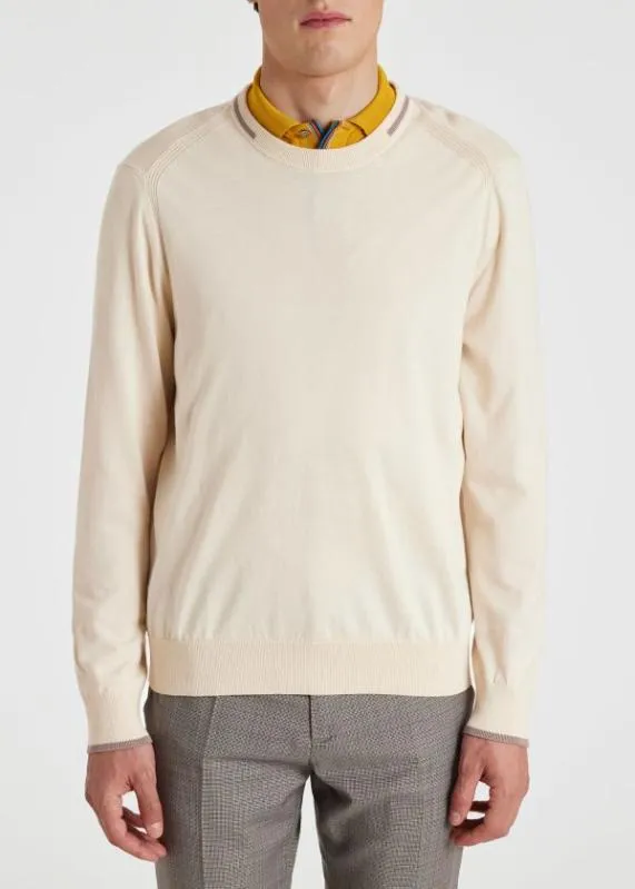 Mens Stone Cotton Sweater Paul Smith Sweaters Mens Stone Cotton Sweater Paul Smith Sweaters